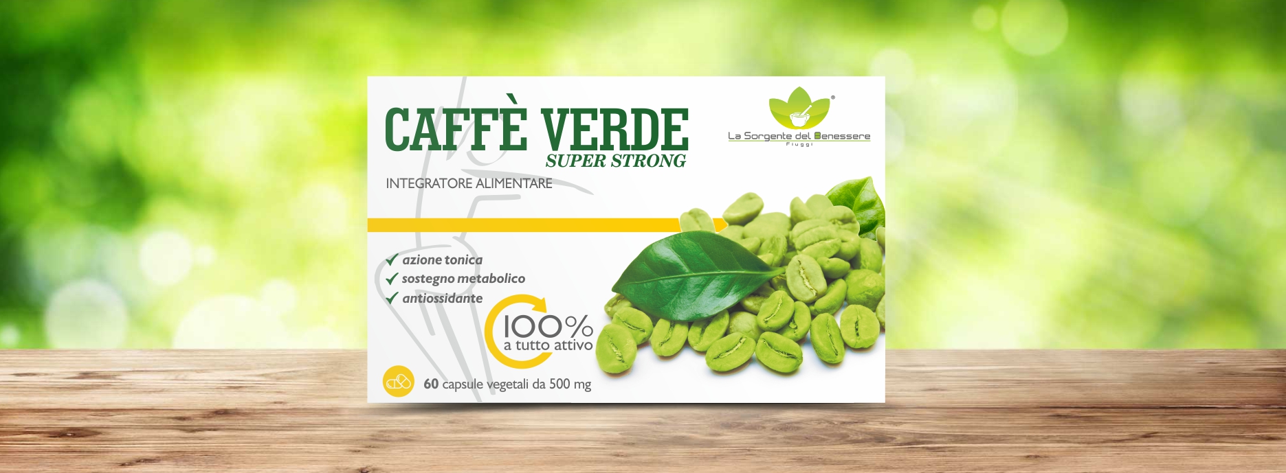 Caffè Verde Super Strong - La Sorgente del Benessere